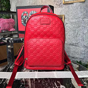 GUCCI GG LEATHER BACKPACK 08 - 6