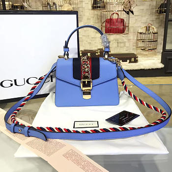GUCCI SYLVIE LEATHER BAG Z2353