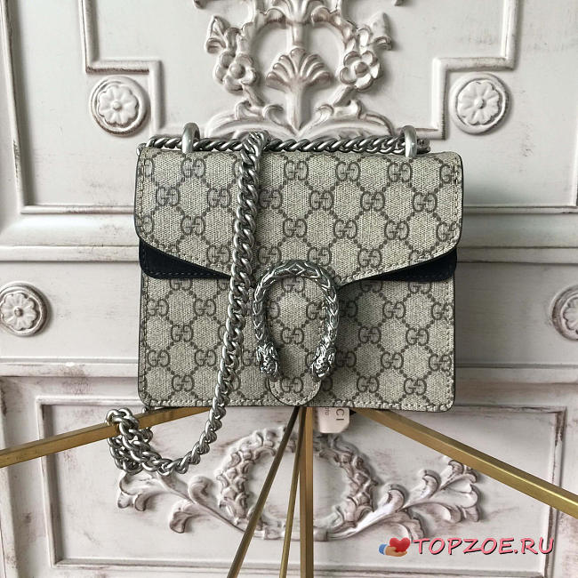 GUCCI DIONYSUS GG SUPREME MINI BAG - 1