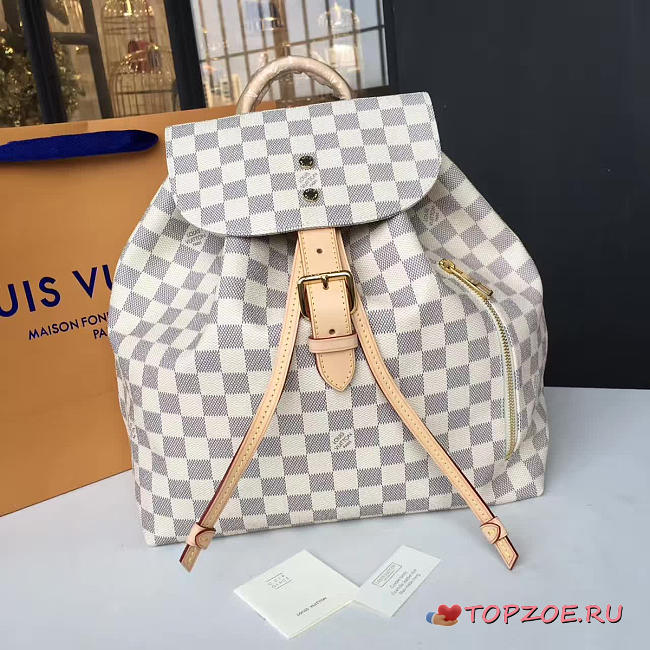 LV SPERONE BACKPACK Damier Azur N41578 29CM - 1