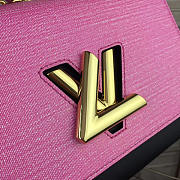 LOUIS VUITTON PINK TWIST MM 3787 - 6