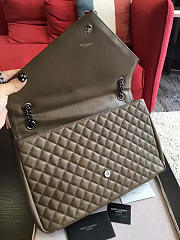 YSL ENVELOP SATCHEL BROWN 5123 - 6