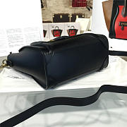 CELINE NANO LEATHER SHOULDER BAG Z1028 - 5
