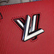 LOUIS VUITTON TWIST TOTE RED - 2