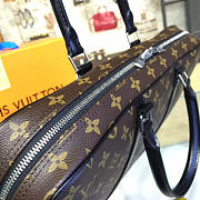 LV Briefcase Porte-Documents Voyage Monogram Macassar PM Black/Brown 41CM - 2