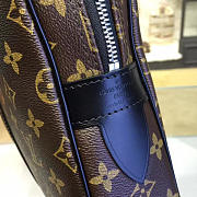 LV Briefcase Porte-Documents Voyage Monogram Macassar PM Black/Brown 41CM - 3