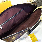 LV Briefcase Porte-Documents Voyage Monogram Macassar PM Black/Brown 41CM - 6