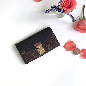 LOUIS VUITTON PALLAS WALLET NOIR M58415