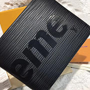 LOUIS VUITTON SUPREME POCKET WALLET NOIR - 3