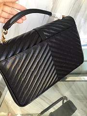 YSL MONOGRAM COLLEGE BLACK GOLD 5104 - 5