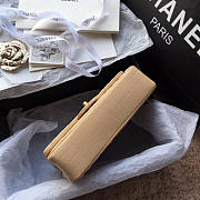 CHANEL CLASSIC HANDBAG BEIGE - 5
