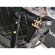 CHANEL GABRIELLE LARGE HOBO BAG BLACK 28CM - 2