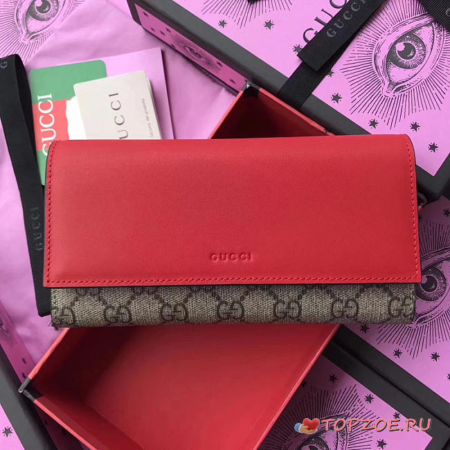 GUCCI GG LEATHER WALLET 2128 - 1