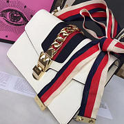 GUCCI SYLVIE LEATHER BAG Z2334 - 6