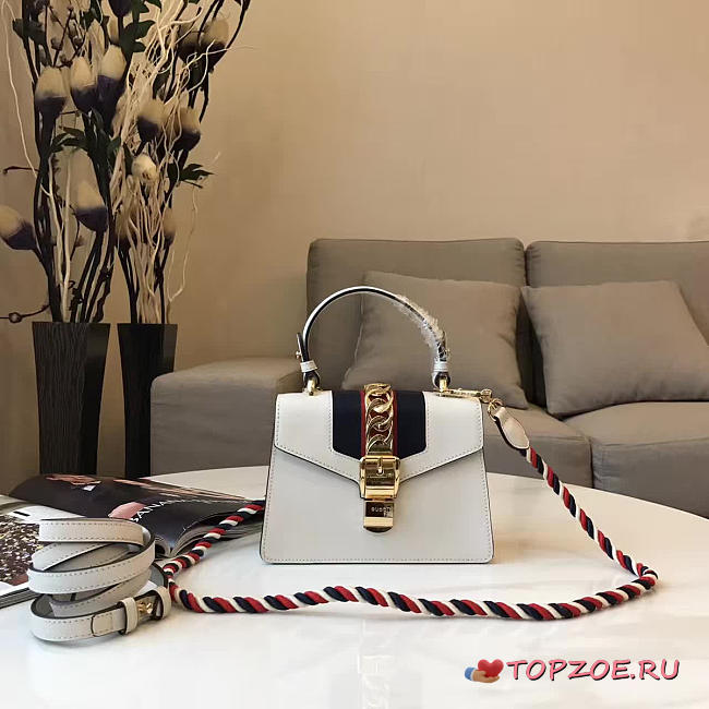 GUCCI SYLVIE LEATHER BAG Z2355 - 1