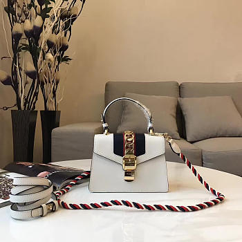GUCCI SYLVIE LEATHER BAG Z2355