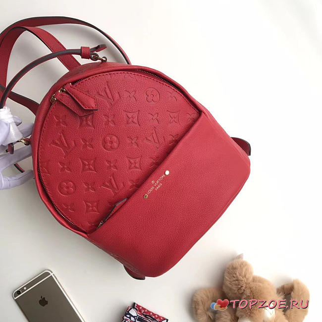 LOUIS VUITTON SORBONNE BACKPACK CHERRY 3236 - 1