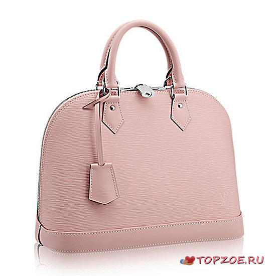 LOUIS VUITTON LEATHER ALMA PM ROSE BALLERINE M41323 - 1
