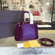 LOUIS VUITTON ALMA BB MONOGRAM VERNIS LEATHER 3549 - 2