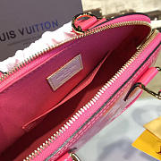 LOUIS VUITTON ALMA BB HORNSKIN PINK MONOGRAM VERNIS LEATHER 3556 - 2