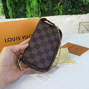 LV Mini Pochette accessoires chain 15CM - 3