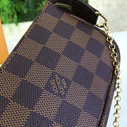 LV Mini Pochette accessoires chain 15CM - 6