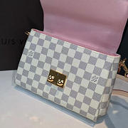 LOUIS VUITTON CROISETTE DAMIER AZUR CANVAS GRAY - 5