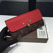 LOUIS VUITTON MONOGRAM VUNES WALLET RED 3774 - 1