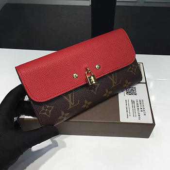 LOUIS VUITTON MONOGRAM VUNES WALLET RED 3774
