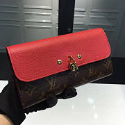 LOUIS VUITTON MONOGRAM VUNES WALLET RED 3774 - 5