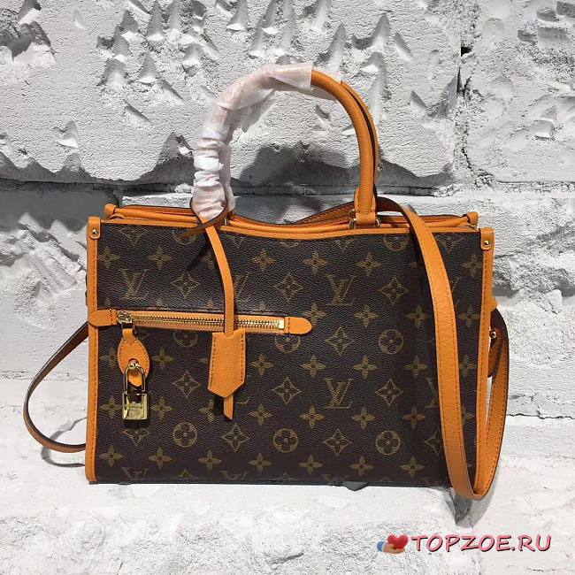  LOUIS VUITTON POPINCOURT MM BAG SAFRAN IMPERIAL 3850 - 1
