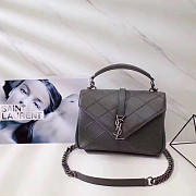 ysl monogram college gray CohotBag 4774 - 1