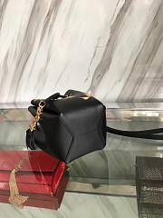 YSL MOON & STAR BLK LEATHER BUCKET BAG 4813 - 5