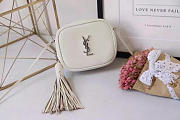 YSL MONOGRAM BLOGGER WHITE - 2