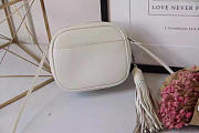 YSL MONOGRAM BLOGGER WHITE - 4