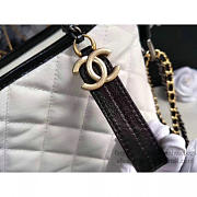 CHANEL GABRIELLE LARGE HOBO BAG WHITE 28CM - 2