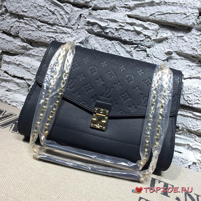 LV Empreinte St Germain Shoulder Bag MM BLACK 31CM - 1