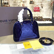 LOUIS VUITTON ALMA BB MONOGRAM VERNIS LEATHER 3542 - 4