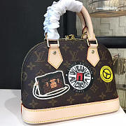 LOUIS VUITTON ALMA BB WORLD TOUR STICKER 3585 - 1