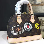 LOUIS VUITTON ALMA BB WORLD TOUR STICKER 3585 - 2