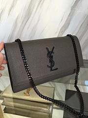 ysl monogram kate in grain de poudre embossed leather CohotBag 5013 - 1