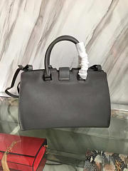 YSL SMALL IN SMOOTH LEATHER CABAS  - 4