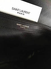 YSL ENVELOP SATCHEL LARGE BLACK 5118 - 2