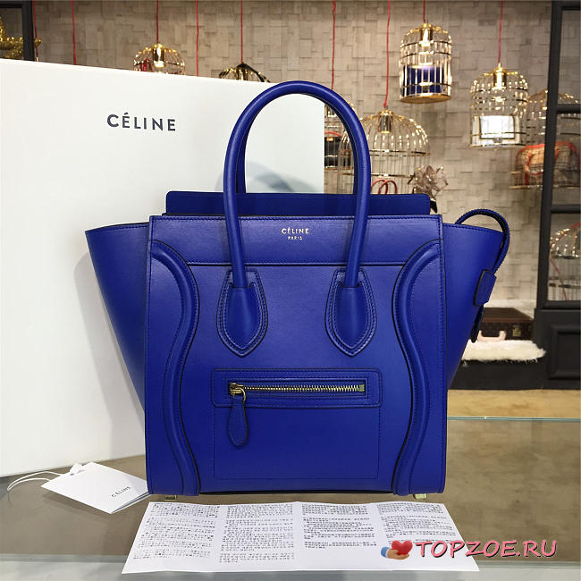 CohotBag celine leather micro luggage z1087 - 1