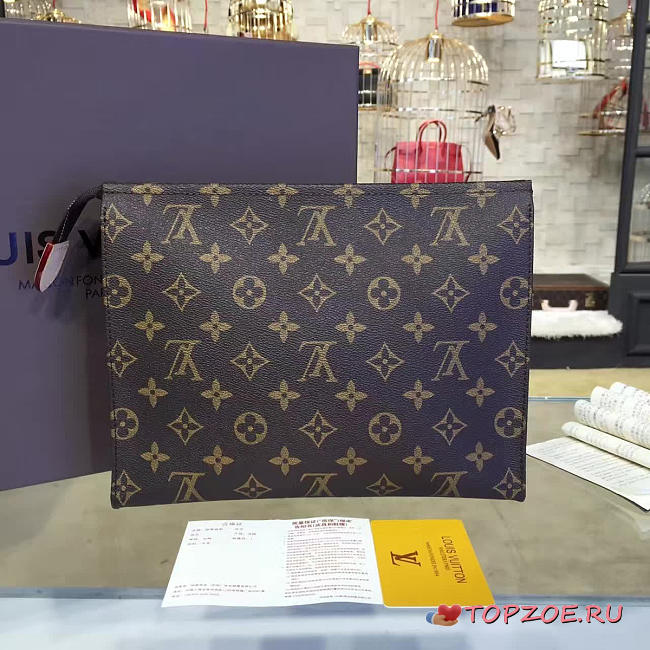  louis vuitton toiletry CohotBag  pouch 26 monogram canvas - 1