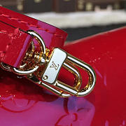  LOUIS VUITTON MONOGRAM VERNIS MIRA CHAIN WALLET CHERRY 3330 - 6