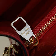   LOUIS VUITTON MONOGRAM VERNIS MIRA CHAIN WALLET CHERRY 3330 - 3
