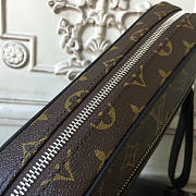 LV KASAI CLUTCH MONOGRAM BROWN 24CM - 2
