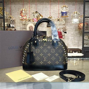 LOUIS VUITTON ALMA BB RIVET MONOGRAM 3554