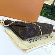 LOUIS VUITTON PALLAS CLUTH NOIR - 4